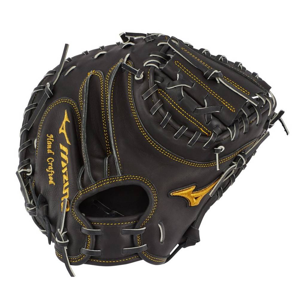 Mizuno Pro 33.5" Férfi Catchers Mitt Fekete MJR906258